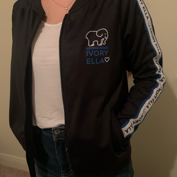 ivory ella track jacket - Picture 3 of 3